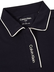 Calvin Klein Golf Blue Destin Short Sleeve Polo Shirt - Image 7 of 8