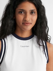 Calvin Klein Golf White Leia Sleeveless T-Shirt - Image 4 of 8