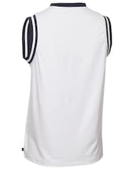 Calvin Klein Golf White Leia Sleeveless T-Shirt - Image 6 of 8