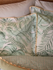Yvonne Ellen Sage Tropical Safari Pillowcase Pair - Image 1 of 6
