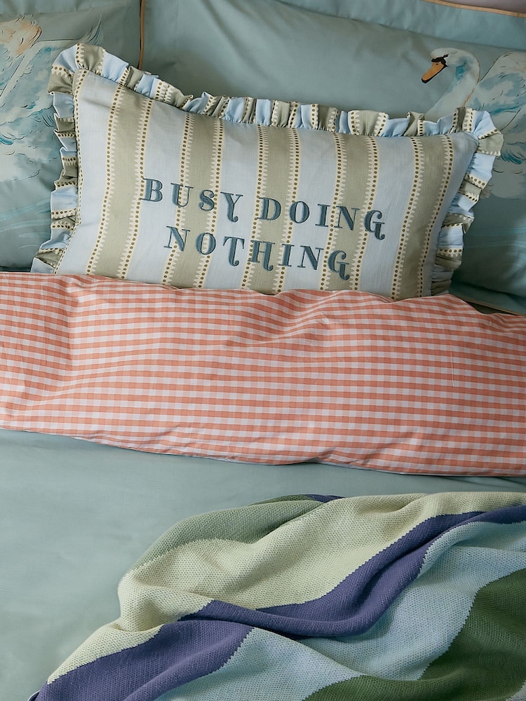 Yvonne Ellen Multi Signature Stripe Throw - Image 2 of 6
