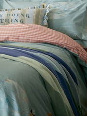 Yvonne Ellen Multi Signature Stripe Throw - Image 3 of 6
