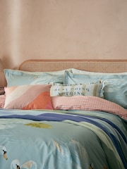 Yvonne Ellen Multi Signature Stripe Throw - Image 4 of 6