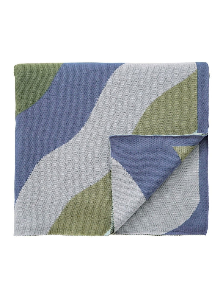 Yvonne Ellen Multi Signature Stripe Throw - Image 6 of 6