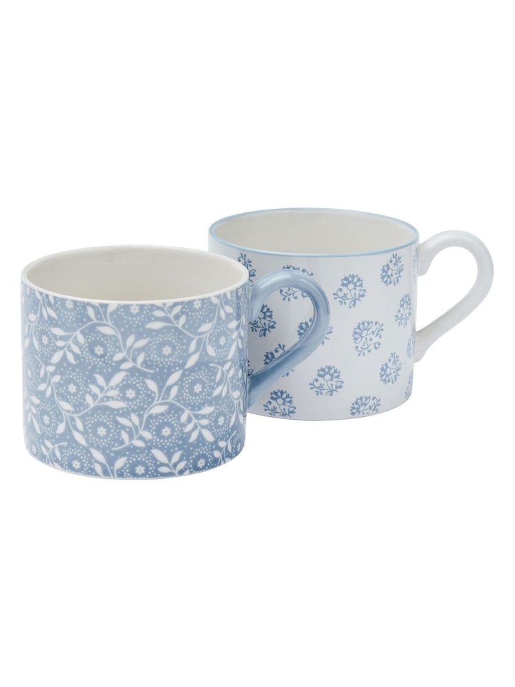 Murmur Set of 2 Ballintoy Blue Livia Mugs - Image 2 of 4