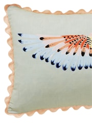 Yvonne Ellen Sage Parrot Cushion - Image 6 of 6