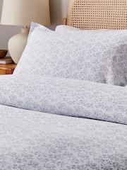 Murmur Cloud Grey Mae 100% Cotton Duvet Set - Image 3 of 5