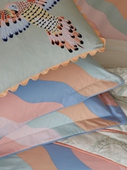 Yvonne Ellen Multi Signature Stripe 100% Cotton Cover Set - Image 5 of 6