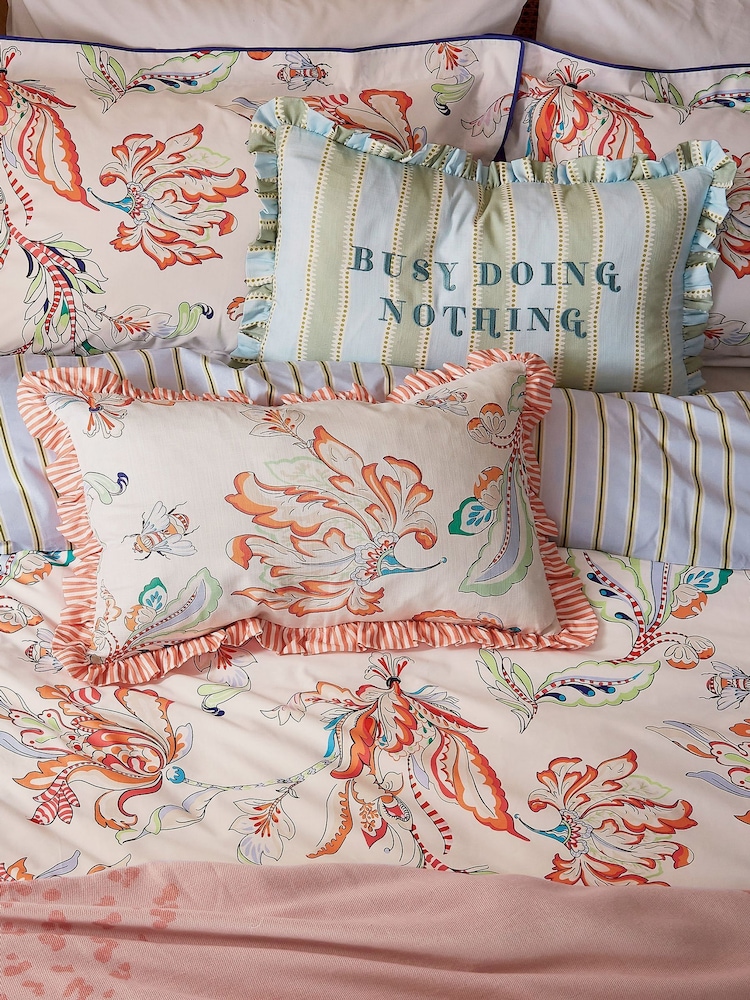Yvonne Ellen Multi Signature Floral Print Cushion - Image 1 of 6