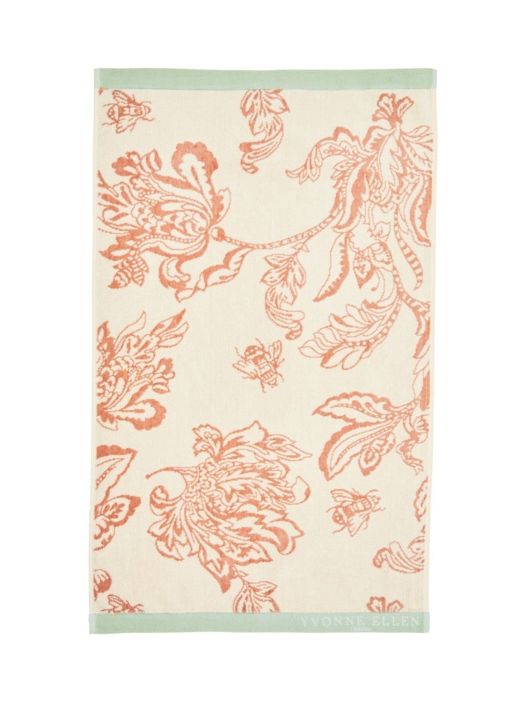 Yvonne Ellen Vintage Rose Signature Floral Print Towel - Image 3 of 3