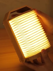 Gingko Bamboo Smart Origami Wood Lamp - Image 3 of 5