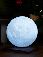 Gingko Walnut Smart Mini Luna Spin Lamp - Image 2 of 3