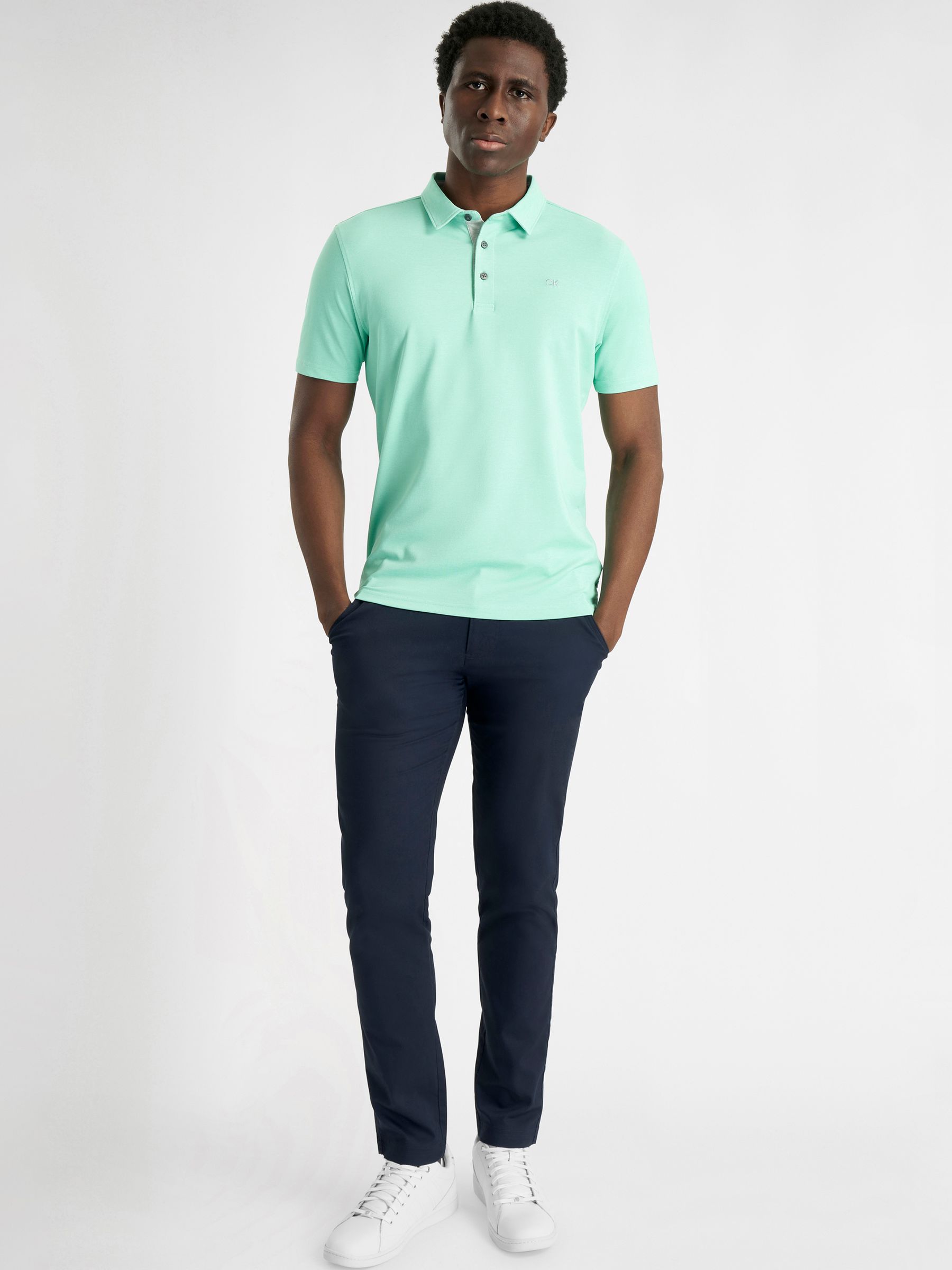 Buy Calvin Klein Golf Mint Green Uni Polo Shirt from Next USA