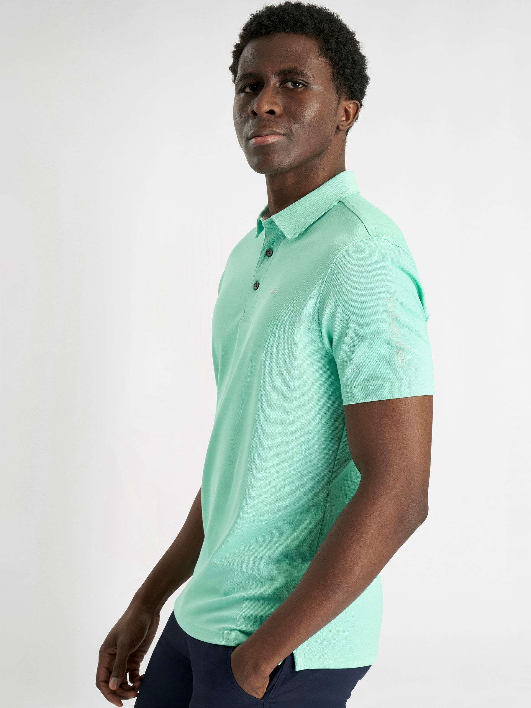 Buy Calvin Klein Golf Mint Green Uni Polo Shirt from Next USA Buy Calvin Klein Golf Mint Green Uni Polo Shirt from Next USA