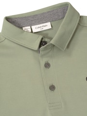 Calvin Klein Golf Light Green Junior Uni Polo Shirt - Image 8 of 10