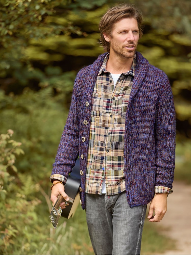 Joe Browns Purple Reel Shawl Cardigan - Image 1 of 5