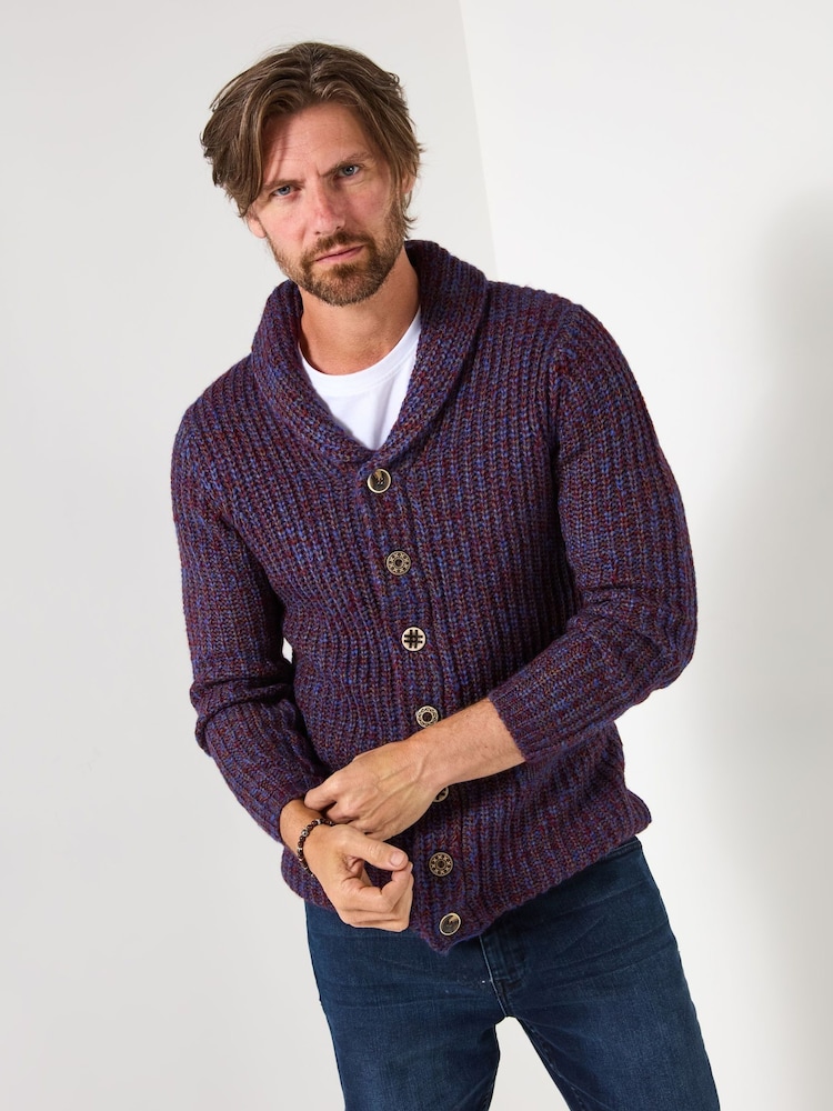 Joe Browns Purple Reel Shawl Cardigan - Image 2 of 5