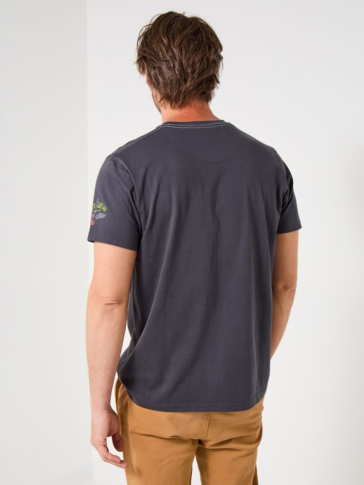 Joe Browns Blue Guitar Skyline T-Shirt - Image 2 of 6 Joe Browns Blue Guitar Skyline T-Shirt - Image 2 of 6
