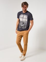 Joe Browns Blue Guitar Skyline T-Shirt - Image 3 of 6