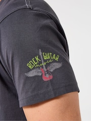 Joe Browns Blue Guitar Skyline T-Shirt - Image 5 of 6