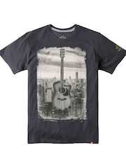 Joe Browns Blue Guitar Skyline T-Shirt - Image 6 of 6