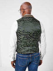 Joe Browns Brown Contrast Lined Waistcoat - Image 4 of 7