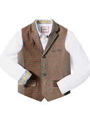 Joe Browns Brown Contrast Lined Waistcoat - Image 7 of 7