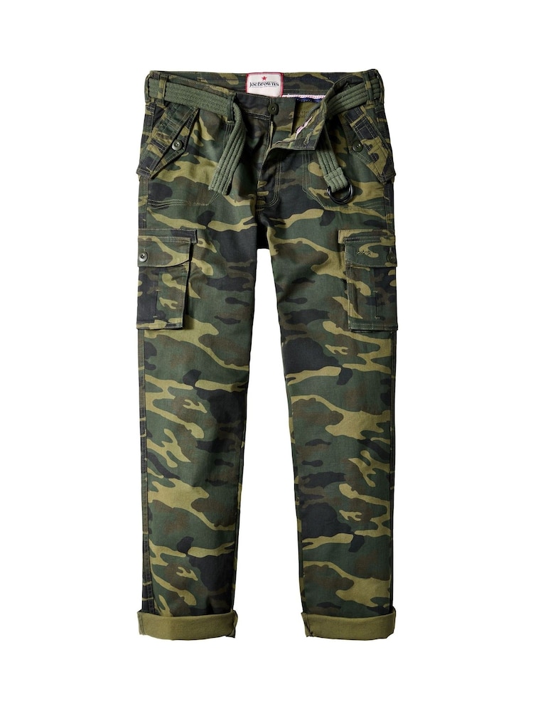 Joe Browns Camo Print Cargo Trousers - صورة 7 من 7