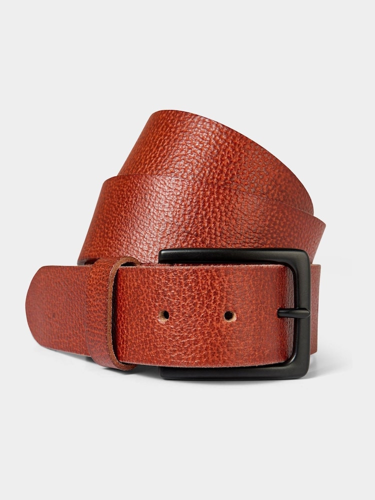 Joe Browns Brown Metal Buckle Leather Belt - Image 1 of 2 Joe Browns Brown Metal Buckle Leather Belt - Image 1 of 2