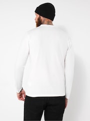Joe Browns Cream Henley Crew Top - Image 2 of 5