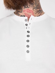 Joe Browns Cream Henley Crew Top - Image 4 of 5