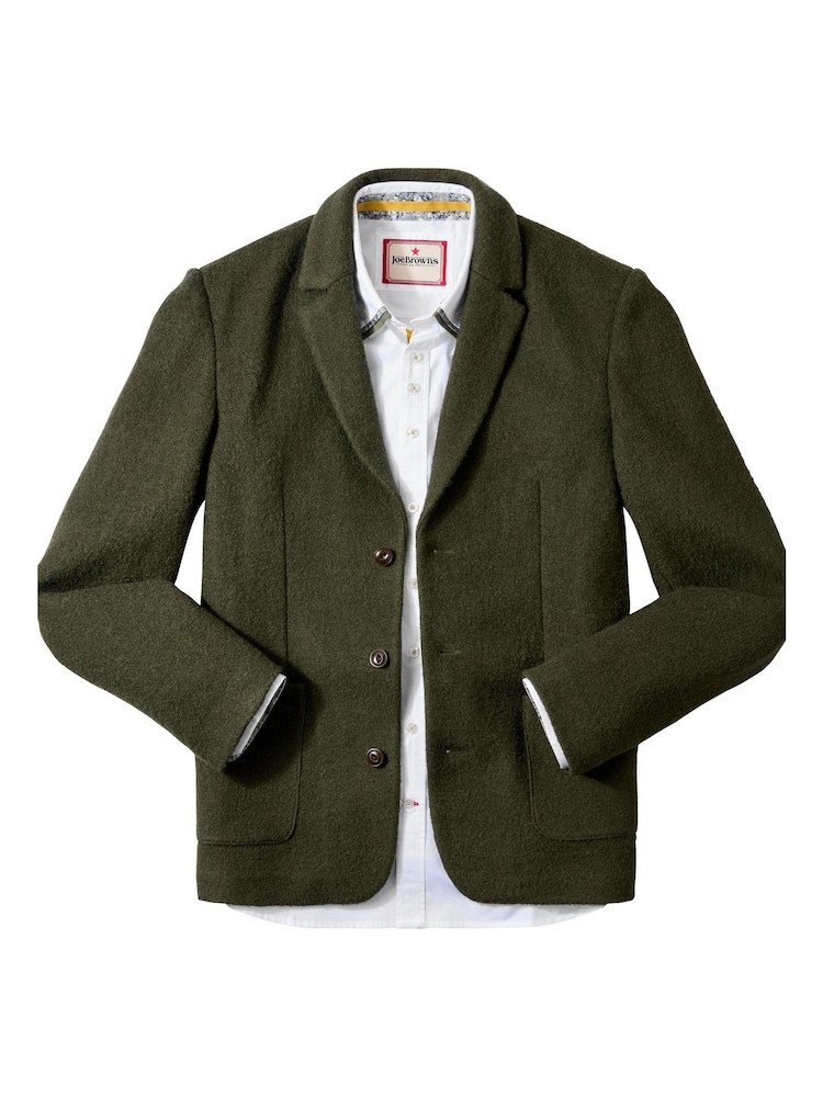 Joe Browns Green Modern Relaxed Fit Blazer - Image 6 of 6 Joe Browns Green Modern Relaxed Fit Blazer - Image 6 of 6