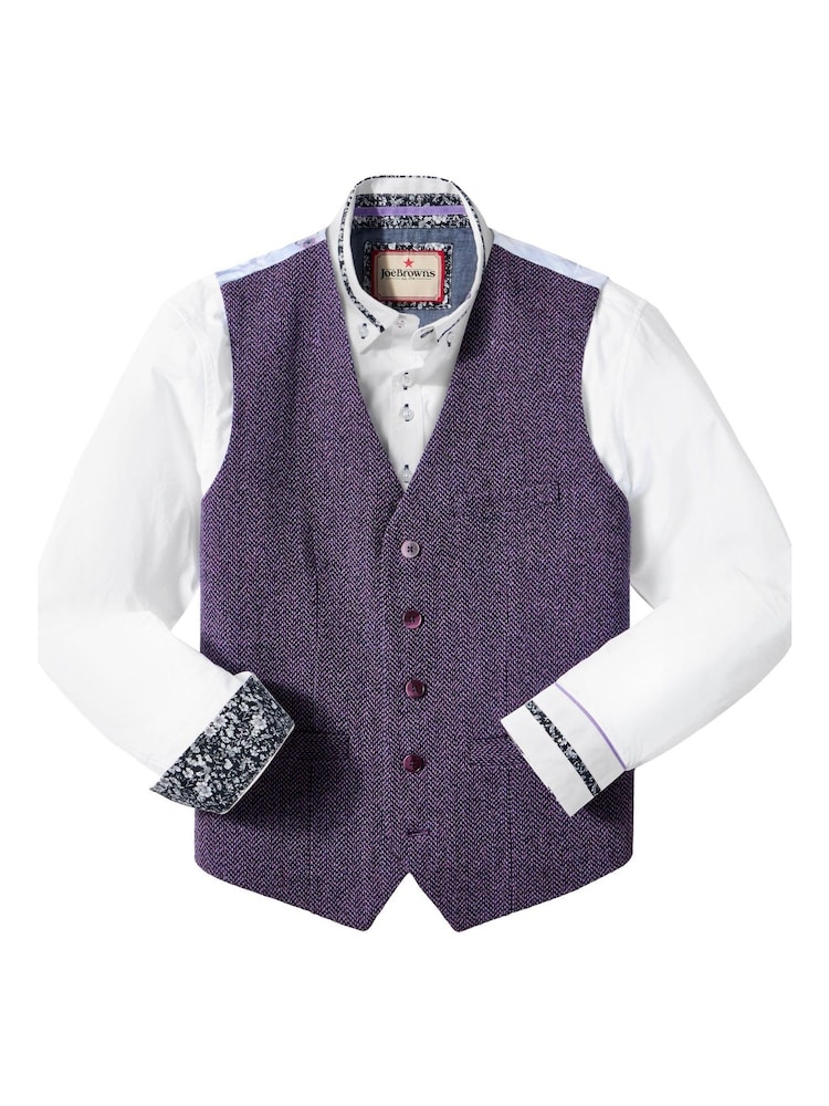 Joe Browns Purple Fabulous and Fun Waistcoat - Image 8 of 8