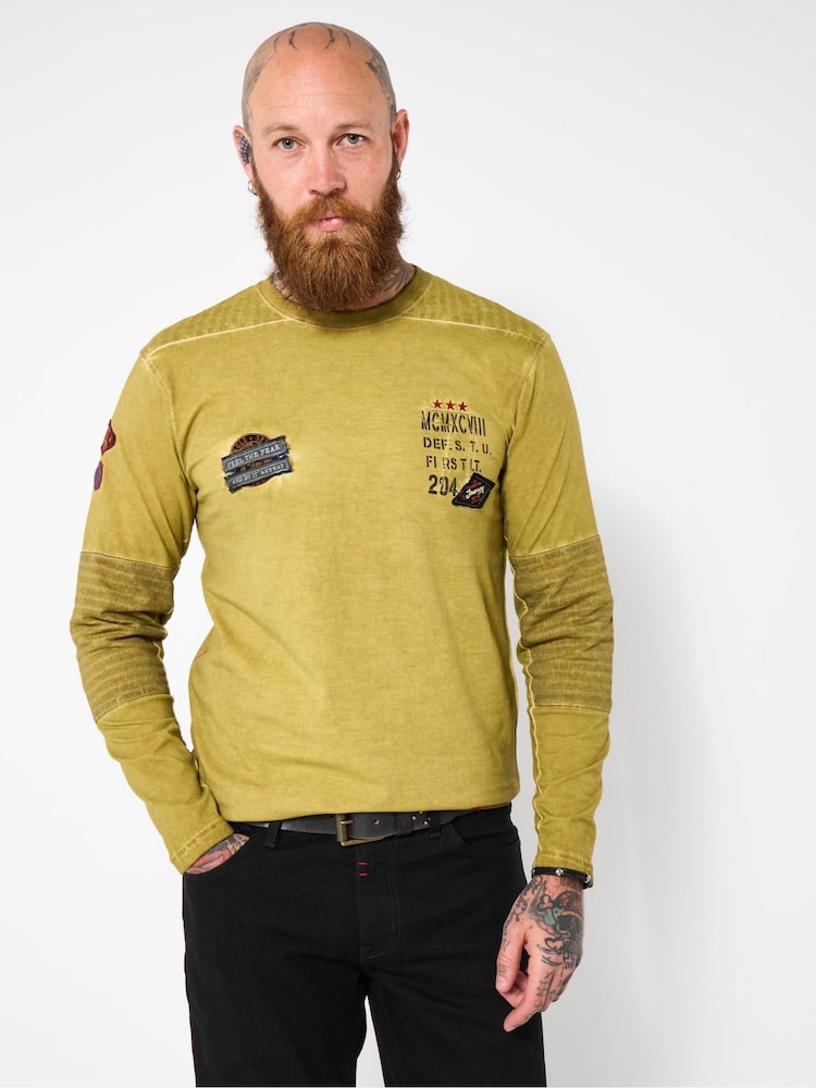 Joe Browns Yellow Star Detail Crew Top - Image 2 of 7 Joe Browns Yellow Star Detail Crew Top - Image 2 of 7