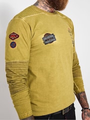 Joe Browns Yellow Star Detail Crew Top - Image 3 of 7