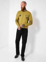 Joe Browns Yellow Star Detail Crew Top - Image 5 of 7