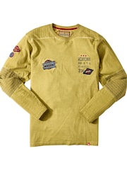 Joe Browns Yellow Star Detail Crew Top - Image 7 of 7
