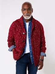 Joe Browns Red Toggle Cable Cardigan - Image 2 of 6