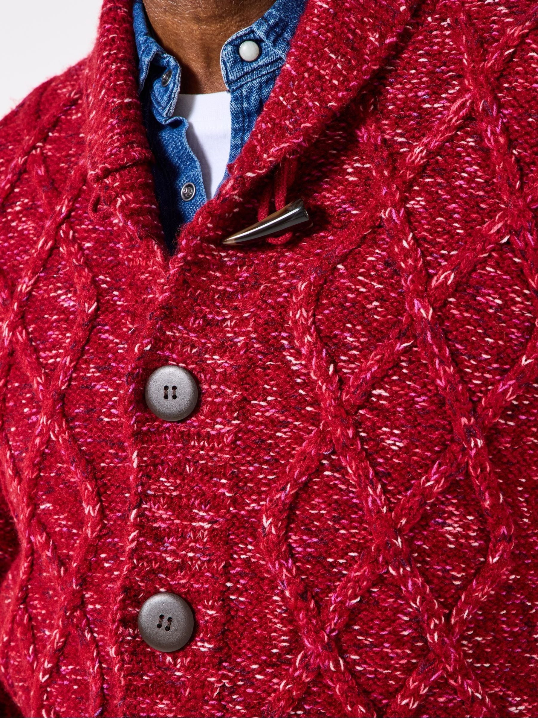Buy Joe Browns Red Toggle Cable Cardigan from the Next UK online shop