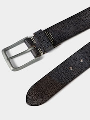 Joe Browns Black Metal Buckle Leather Belt - Image 2 of 2