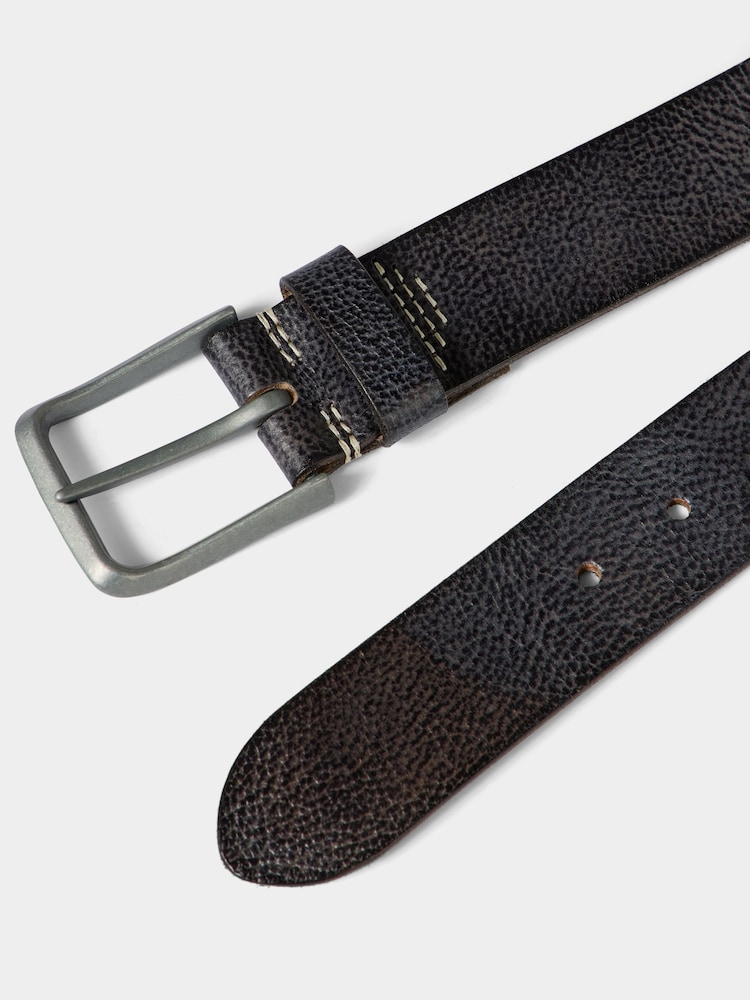 Joe Browns Black Metal Buckle Leather Belt - Image 2 of 2 Joe Browns Black Metal Buckle Leather Belt - Image 2 of 2