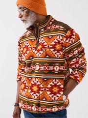 Joe Browns Orange Cozy Funnel Fleece - Image 1 of 5