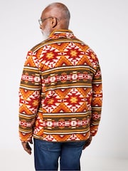 Joe Browns Orange Cozy Funnel Fleece - Image 2 of 5
