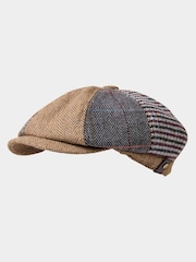 Joe Browns Classic Cap with Striking Multicolour Tweed Panels - Slika 1 iz 3
