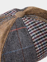 Joe Browns Classic Cap with Striking Multicolour Tweed Panels - Slika 2 iz 3