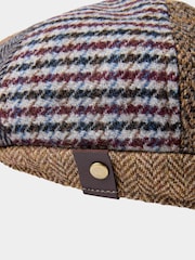 Joe Browns Classic Cap with Striking Multicolour Tweed Panels - Slika 3 iz 3