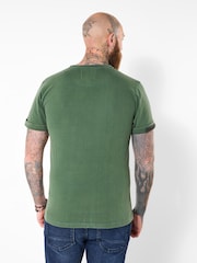 Joe Browns Green Twin Needle Hem T Shirt - Image 4 of 5