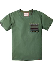 Joe Browns Green Twin Needle Hem T Shirt - Image 5 of 5