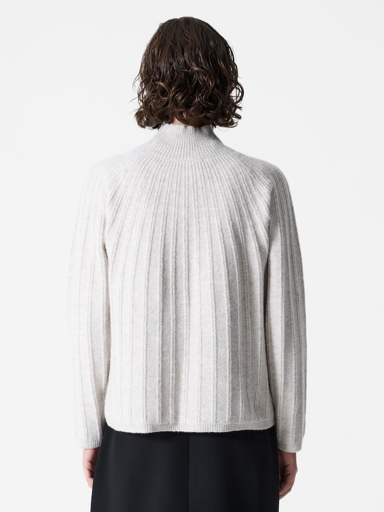 French Connection Natural Kezia Grown On Knit Jumper - Image 2 of 4