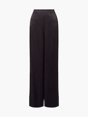 French Connection Black Terry Crinkle Trousers - Image 4 of 4